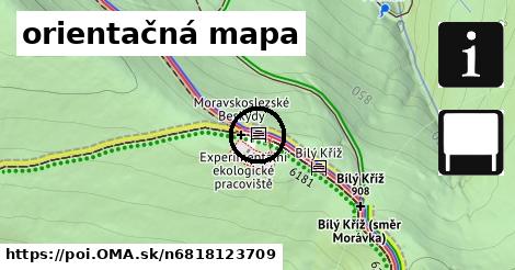 orientačná mapa