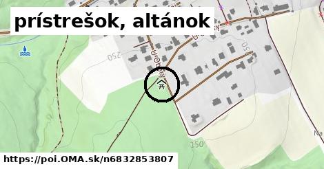 prístrešok, altánok