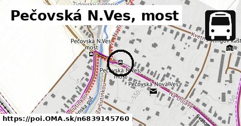 Pečovská N.Ves, most