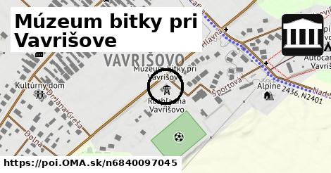 Múzeum bitky pri Vavrišove