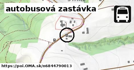 autobusová zastávka