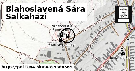 Blahoslavená Sára Salkaházi