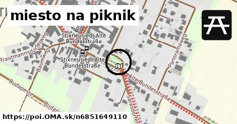 miesto na piknik