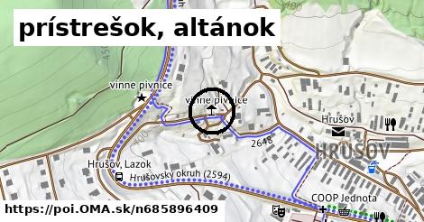 prístrešok, altánok