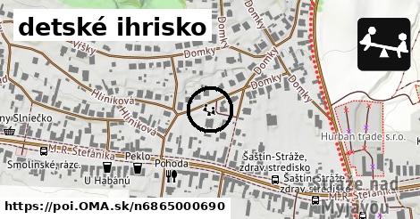 detské ihrisko