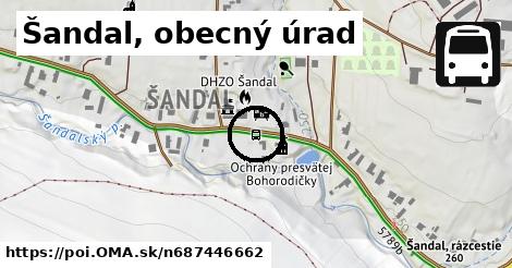 Šandal, obecný úrad