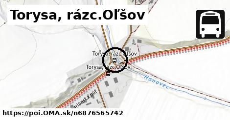 Torysa, rázc.Oľšov