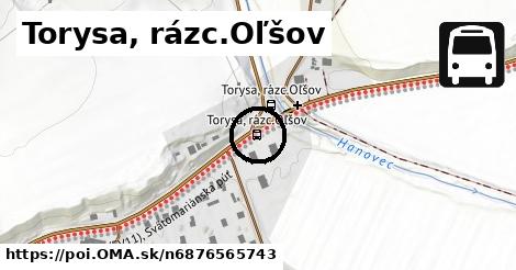 Torysa, rázc.Oľšov