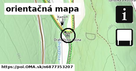 orientačná mapa