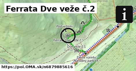 Ferrata Dve veže č.2