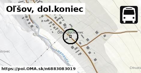 Oľšov, dol.koniec