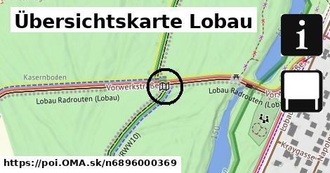 Übersichtskarte Lobau