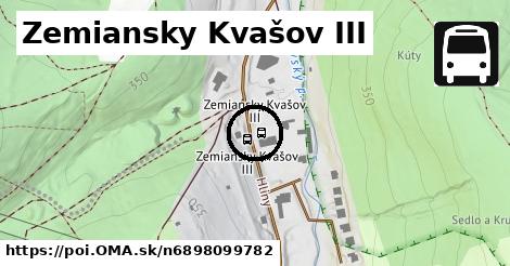 Zemiansky Kvašov III