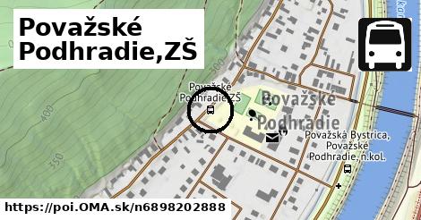 Považské Podhradie,ZŠ