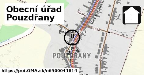 Obecní úřad Pouzdřany