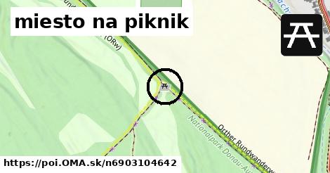 miesto na piknik