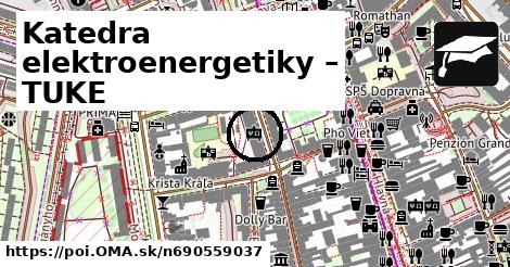 Katedra elektroenergetiky – TUKE