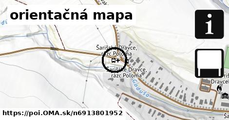 orientačná mapa