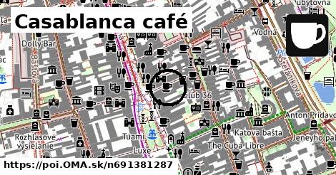 Casablanca café