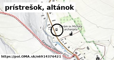 prístrešok, altánok