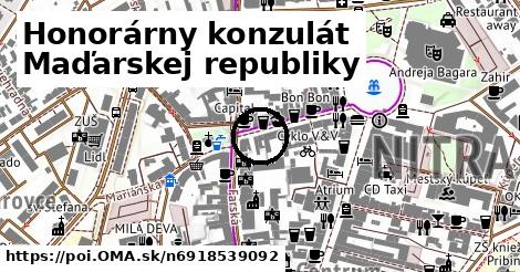 Honorárny konzulát Maďarskej republiky