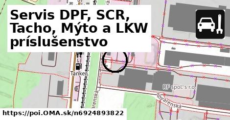 Servis DPF, SCR, Tacho, Mýto a LKW príslušenstvo
