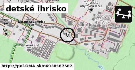 detské ihrisko