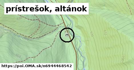 prístrešok, altánok