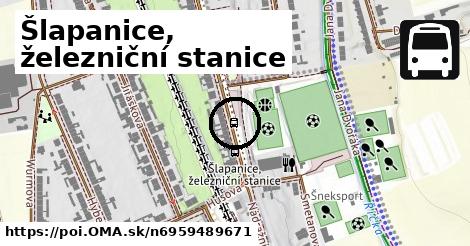 Šlapanice, železniční stanice