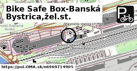 Bike Safe Box-Banská Bystrica,žel.st.