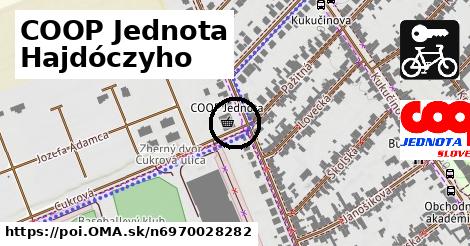 COOP Jednota Hajdóczyho