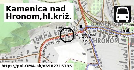 Kamenica nad Hronom,hl.križ.