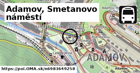 Adamov, Smetanovo náměstí