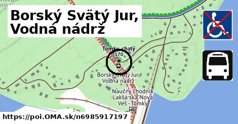 Borský Svätý Jur, Vodná nádrž