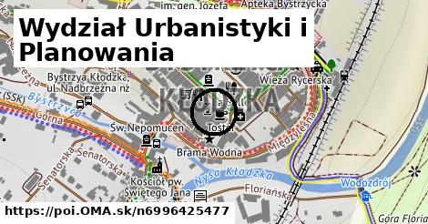 Wydział Urbanistyki i Planowania