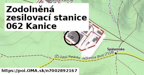 Zodolněná zesilovací stanice 062 Kanice