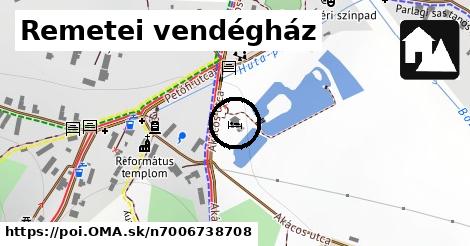 Remetei vendégház