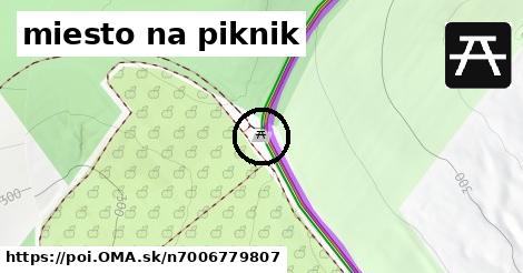 miesto na piknik