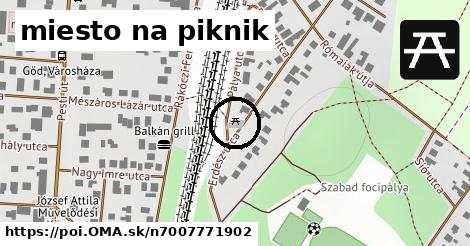 miesto na piknik