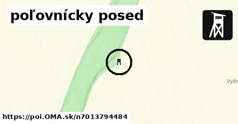 poľovnícky posed