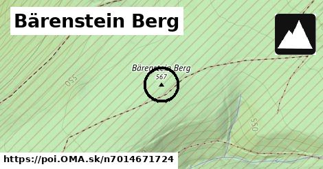 Bärenstein Berg