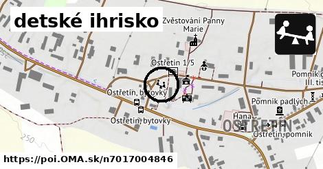 detské ihrisko