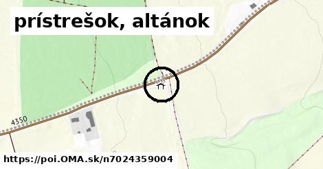 prístrešok, altánok