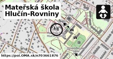 Mateřská škola Hlučín-Rovniny