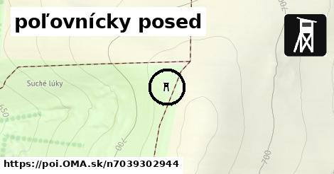 poľovnícky posed