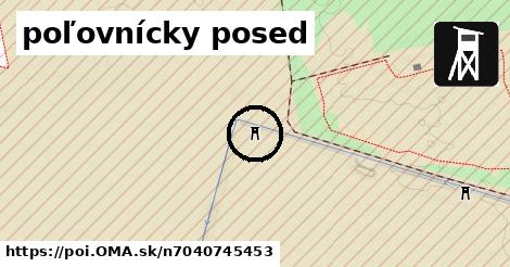 poľovnícky posed