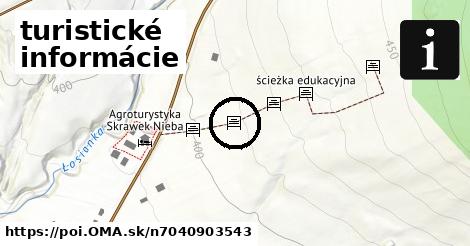 turistické informácie