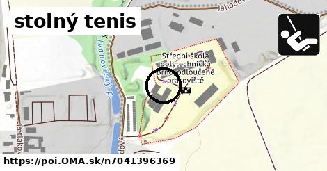 stolný tenis