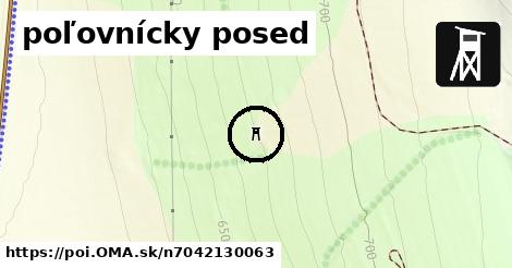 poľovnícky posed