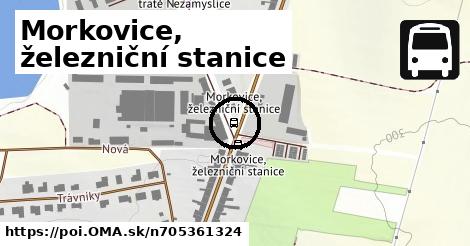 Morkovice, železniční stanice